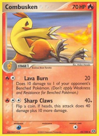 Combusken Emerald - Uncommon