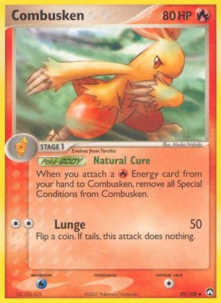 Combusken/108 Power Keepers - Uncommon