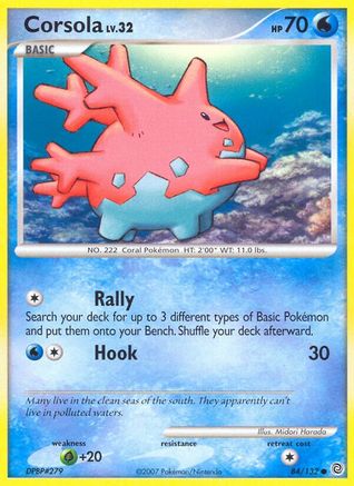 Corsola Secret Wonders - Common