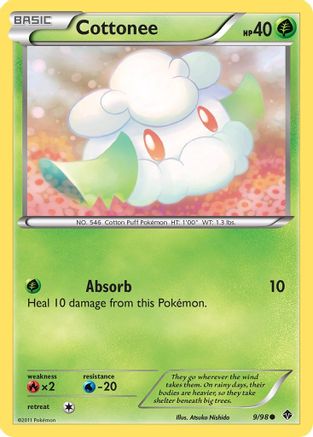 Cottonee (9) Emerging Powers - Common