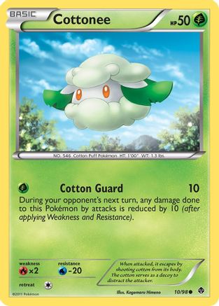 Cottonee (10) Emerging Powers - Common