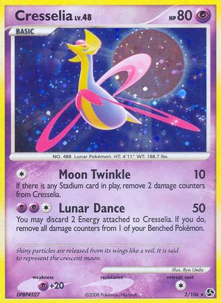 Cresselia - Holofoil Great Encounters - Holo Rare