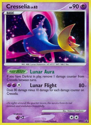 Cresselia - DP51 - Holofoil Diamond and Pearl Promos - Promo