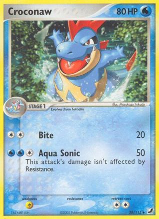 Croconaw Unseen Forces - Uncommon