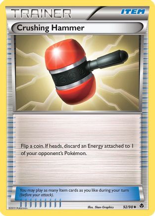 Crushing Hammer - Reverse Holofoil Emerging Powers - Uncommon