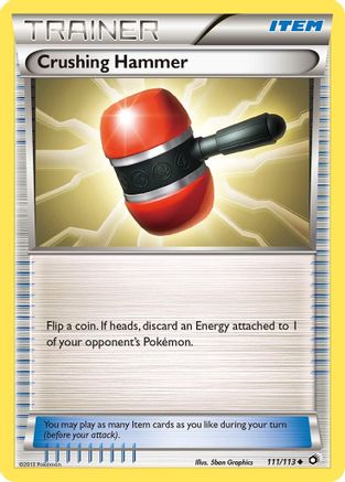 Crushing Hammer - Reverse Holofoil Legendary Treasures - Uncommon