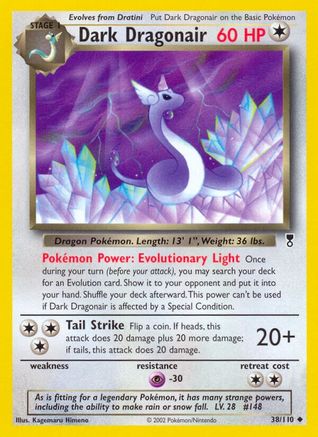 Dark Dragonair 038 - Reverse Holofoil Legendary Collection - Uncommon
