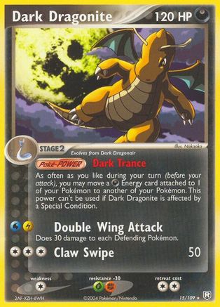 Dark Dragonite 015 Team Rocket Returns - Rare