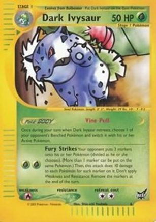 Dark Ivysaur - 6 Best of Promos - Promo