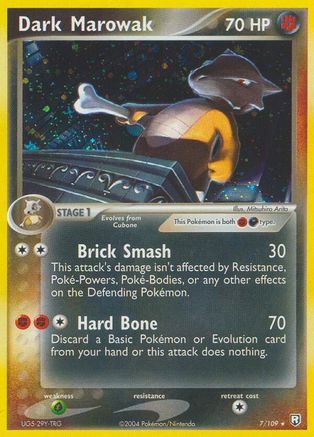 Dark Marowak 007 - Holofoil Team Rocket Returns - Holo Rare