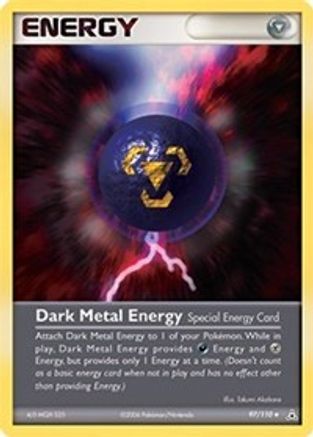 Dark Metal Energy/110 Holon Phantoms - Uncommon