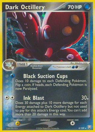 Dark Octillery 008 Team Rocket Returns - Holo Rare