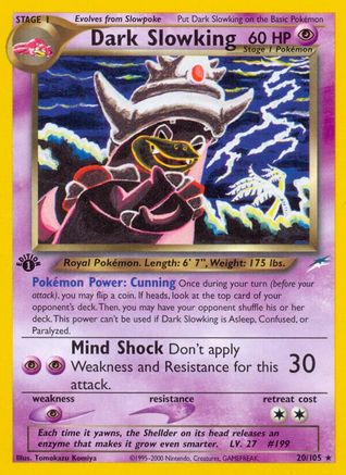 Dark Slowking - Unlimited Neo Destiny - Rare