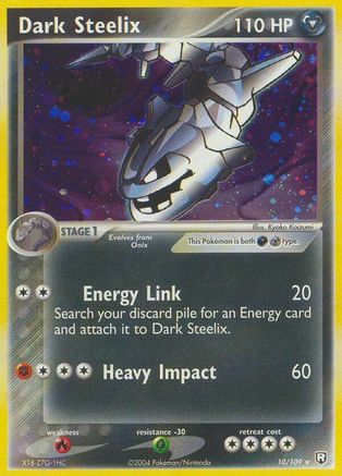 Dark Steelix 010 - Holofoil Team Rocket Returns - Holo Rare