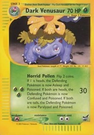 Dark Venusaur - 7 Best of Promos - Promo