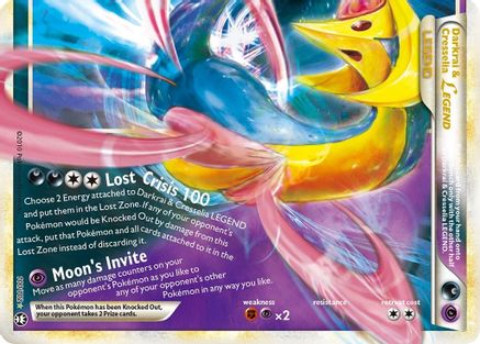 Darkrai & Cresselia Legend (Bottom) - Holofoil Triumphant - Ultra Rare