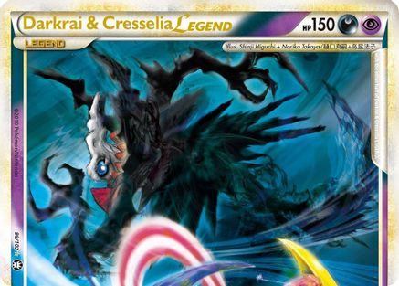 Darkrai & Cresselia Legend (Top) - Holofoil Triumphant - Ultra Rare