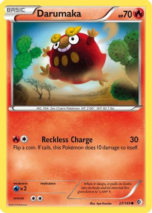 Darumaka - Reverse Holofoil Boundaries Crossed - Common