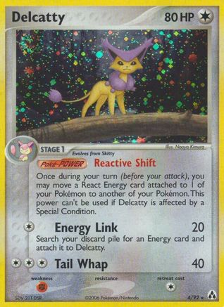 Delcatty - Reverse Holofoil Legend Maker - Holo Rare