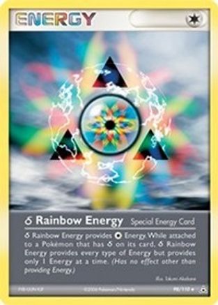 Delta Rainbow Energy/110 - Reverse Holofoil Holon Phantoms - Uncommon