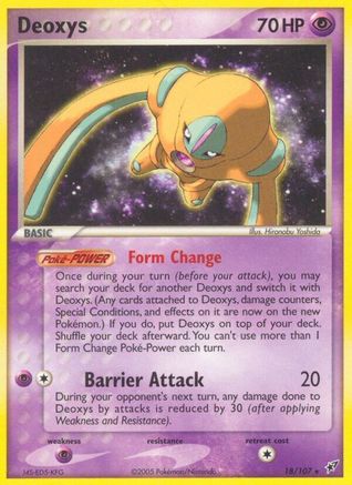 Deoxys (Defense Forme) Deoxys - Rare