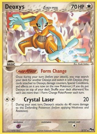 Deoxys (Delta Species) 002 POP Series 4 - Rare
