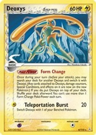 Deoxys (Delta Species - Speed Forme)/110 - Holofoil Holon Phantoms - Holo Rare