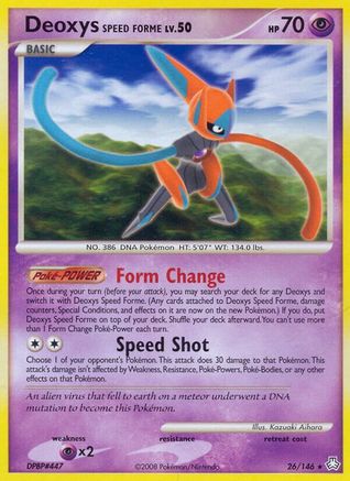 Deoxys Speed Forme Legends Awakened - Rare