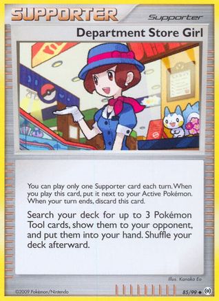 Department Store Girl 085 Arceus - Uncommon