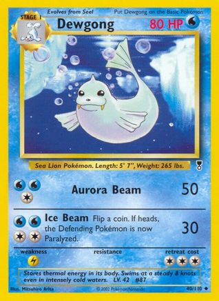 Dewgong/110 - Reverse Holofoil Legendary Collection - Uncommon