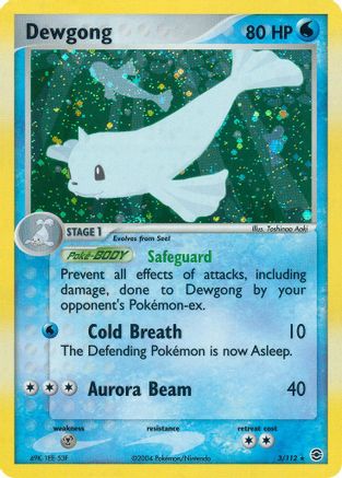 Dewgong - Holofoil FireRed & LeafGreen - Holo Rare