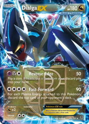 Dialga EX (Team Plasma) - Holofoil Plasma Blast - Ultra Rare