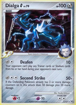 Dialga G - Holofoil Platinum - Holo Rare