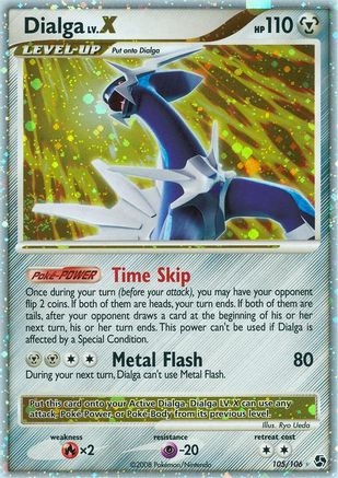 Dialga LV.X - Holofoil Great Encounters - Ultra Rare