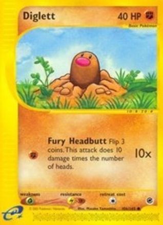 Diglett 106 Expedition - Common