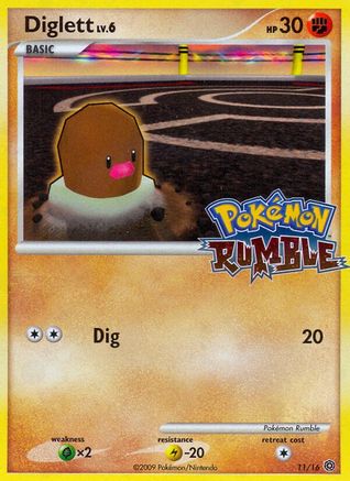 Diglett Rumble - Promo