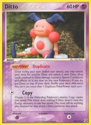 Ditto (Mr. Mime) 038/113 Delta Species - Uncommon