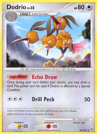 Dodrio - Reverse Holofoil Supreme Victors - Rare