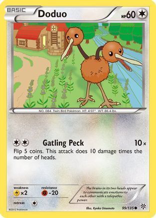 Doduo Plasma Storm - Common