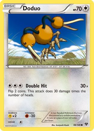 Doduo XY Base Set - Common
