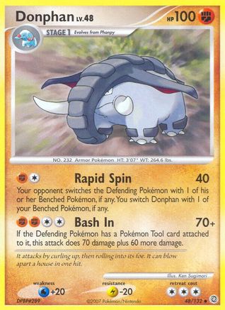 Donphan Secret Wonders - Uncommon