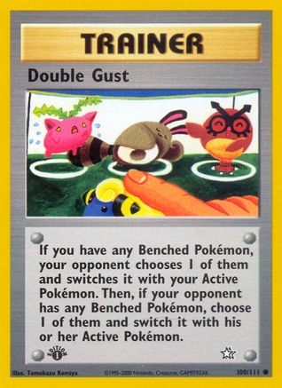 Double Gust 100 - 1st Edition Neo Genesis - Common
