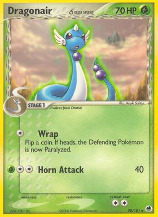 Dragonair (Delta Species)/101 Dragon Frontiers - Uncommon