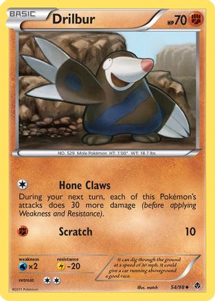 Drilbur (54) Emerging Powers - Uncommon