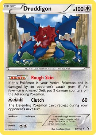 Druddigon - Reverse Holofoil Noble Victories - Rare