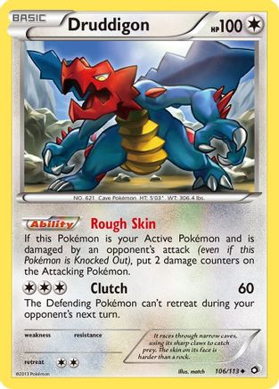 Druddigon Legendary Treasures - Uncommon