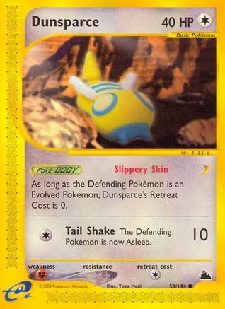 Dunsparce - Reverse Holofoil Skyridge - Common