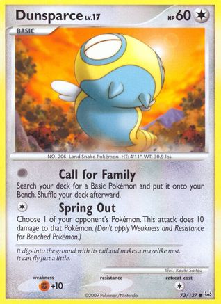 Dunsparce Platinum - Common