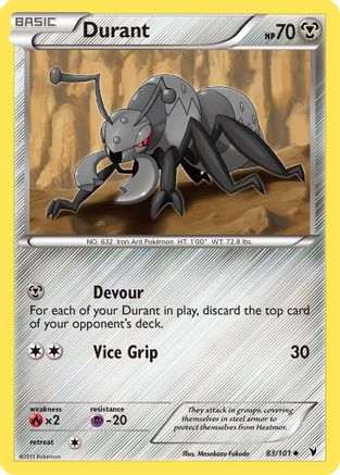 Durant - Reverse Holofoil Noble Victories - Uncommon