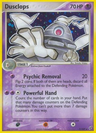 Dusclops - Holofoil Deoxys - Holo Rare